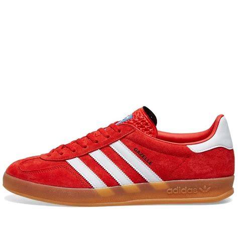 ee5731 adidas|Adidas Gazelle Indoor Red, White & Gum .